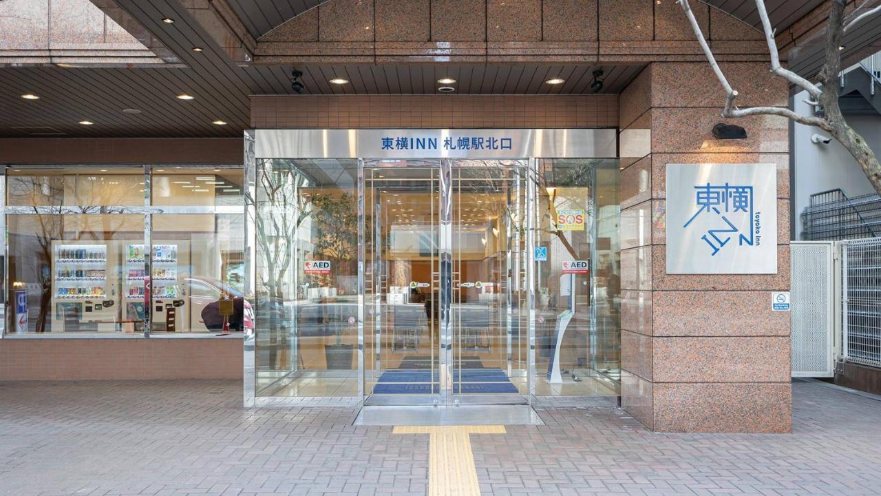 Toyoko Inn Hokkaido Sapporo-eki Kita-guchi Eksteriør billede